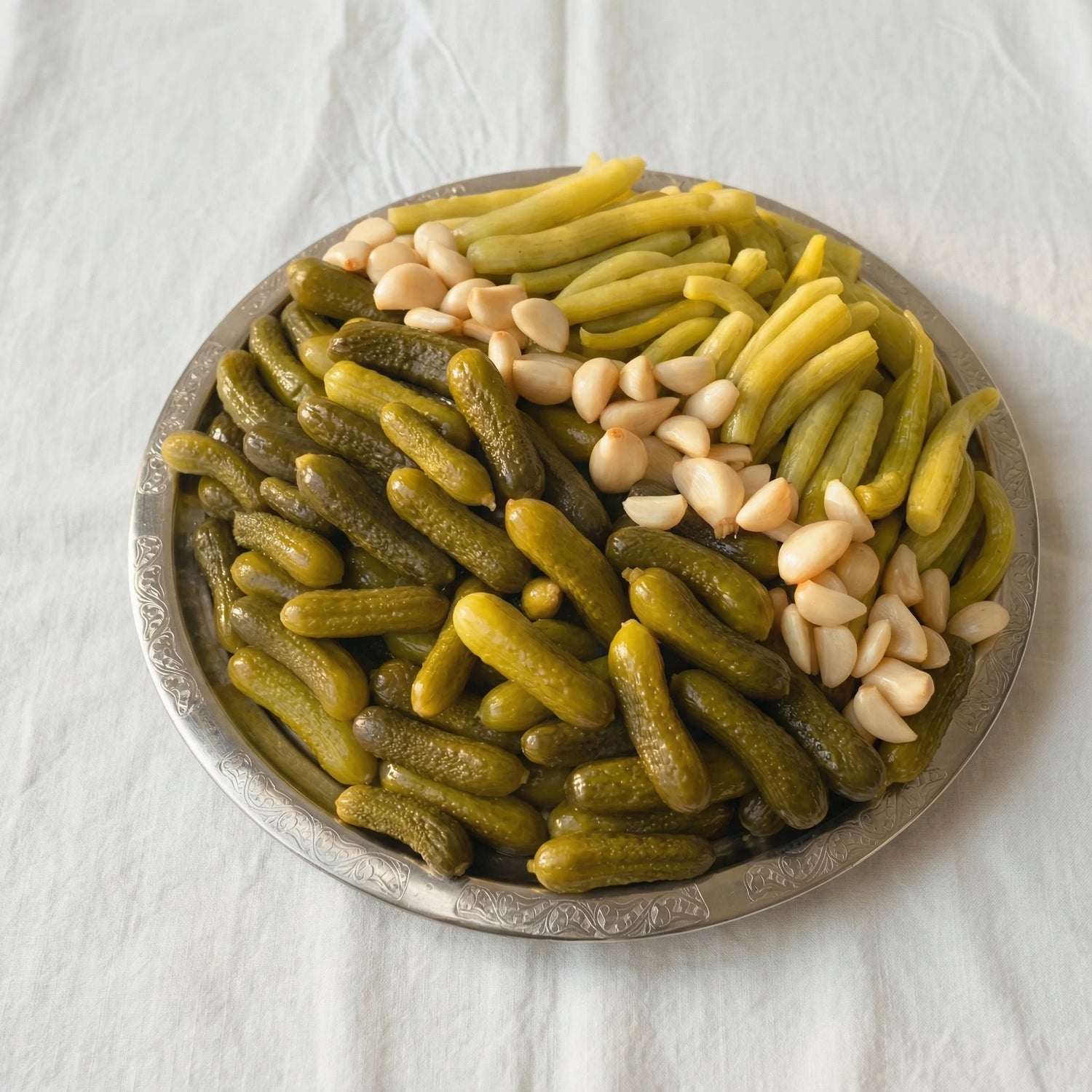 Acur + Kornişon Karışık Turşusu 5 Litre Yeni Mahsul Ev Yapımı