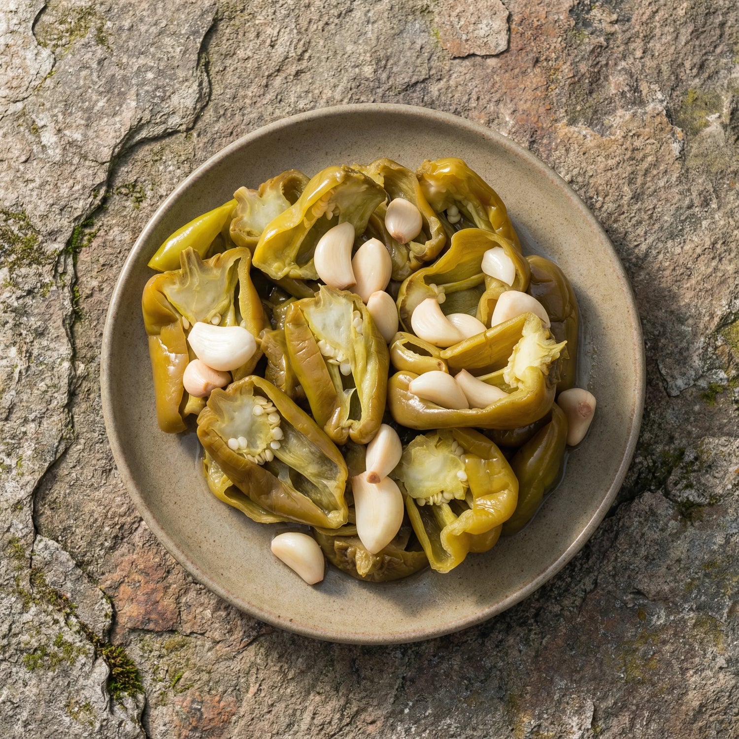 Acı Antep Biberi Turşusu 1700cc Cam Kavanoz – Gaziantep Usulü, Doğal & Katkısız