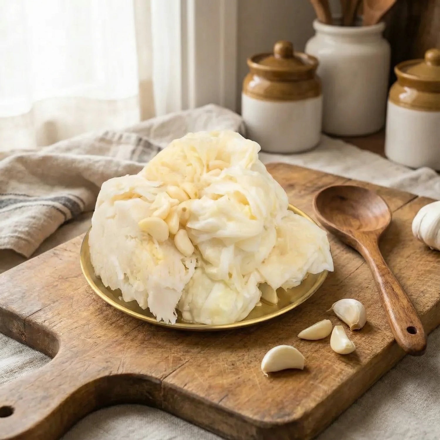 Beyaz Lahana Turşusu Ev Yapımı 5'Litrelik Kavanoz Yeni Mahsul