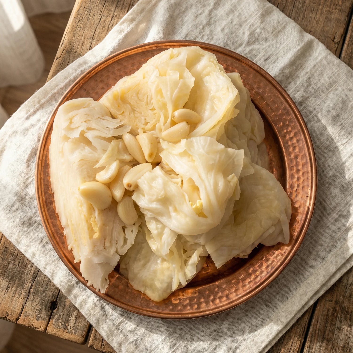 Beyaz Lahana Turşusu 1700cc Cam Kavanoz