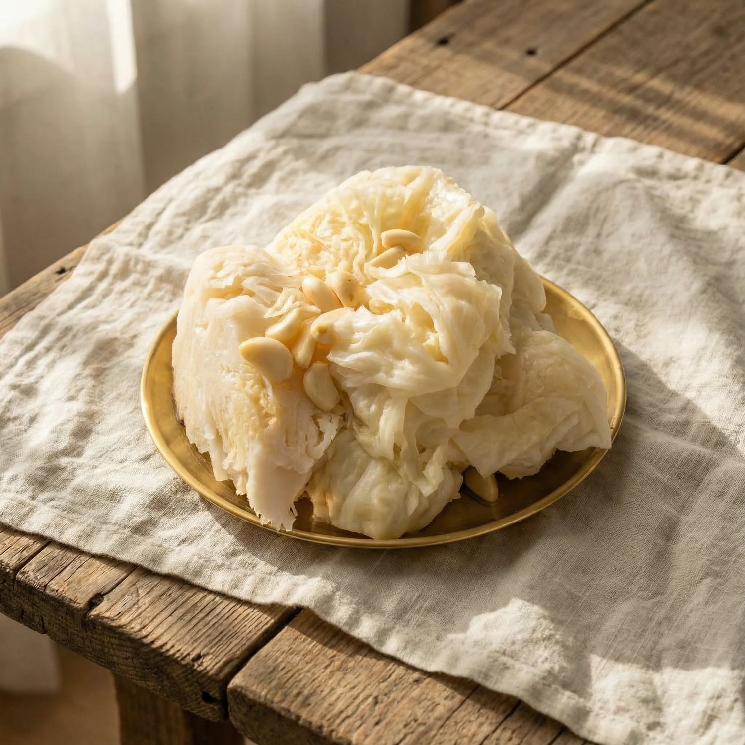 Beyaz Lahana Turşusu 1000cc Cam Kavanoz – Ev Yapımı Antep Usulü