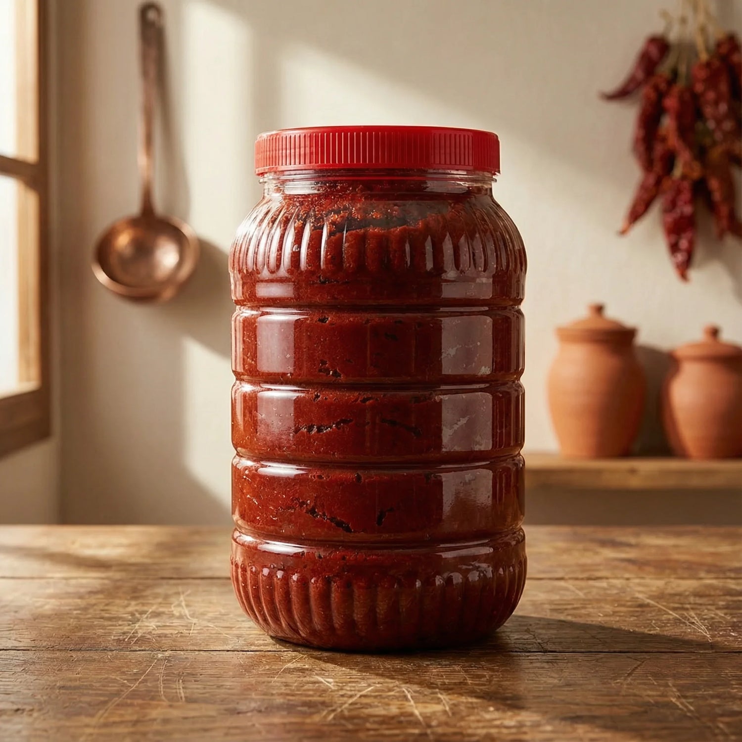 Acı Biber Salçası – Gün Kurusu Ev Yapımı