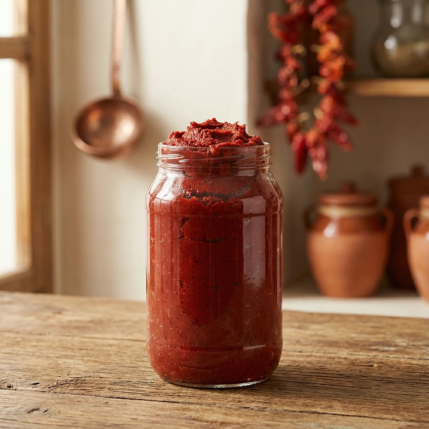 Acı Biber Salçası – Gün Kurusu Ev Yapımı