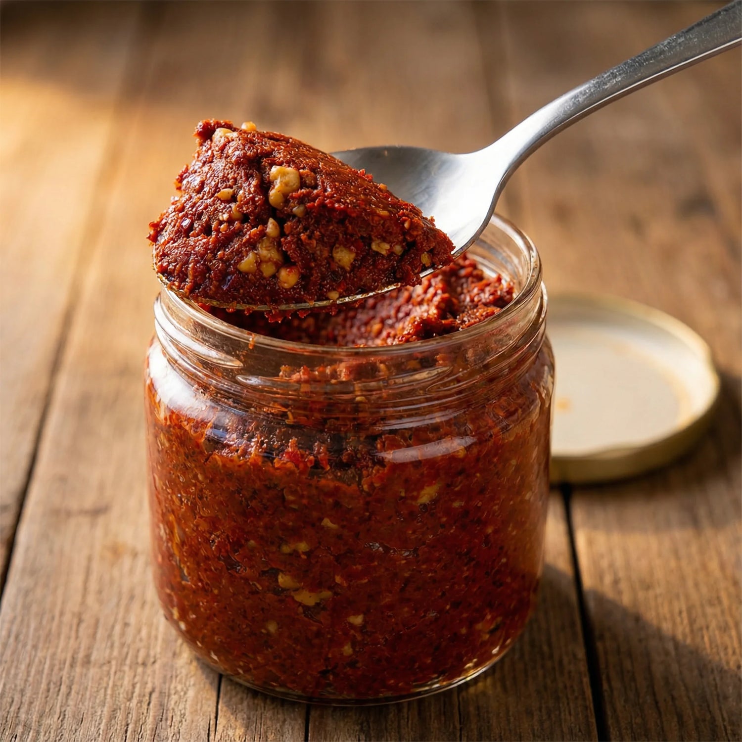 Kahvaltılık Acuka (Cevizli, Acısız) – Gaziantep Usulü Zeytinyağlı Ev Yapımı