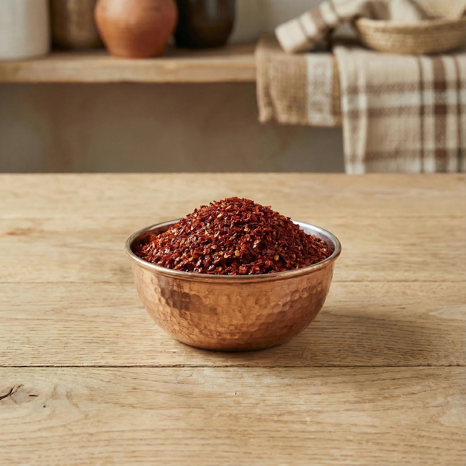 Yerli İpek Pul Biber 250g – Gaziantep Usulü, Doğal ve Katkısız