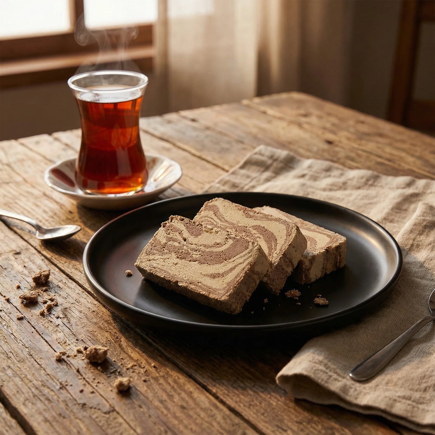 Kakaolu Helva 500g – Tahin ve Kakaonun Katkısız Efsane Buluşması