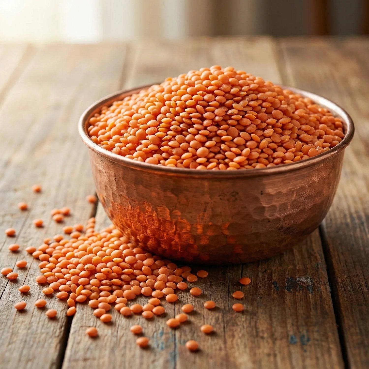 Yerli Kırmızı Gaziantep Mercimeği 1 Kg – Doğal, Temiz ve Katkısız