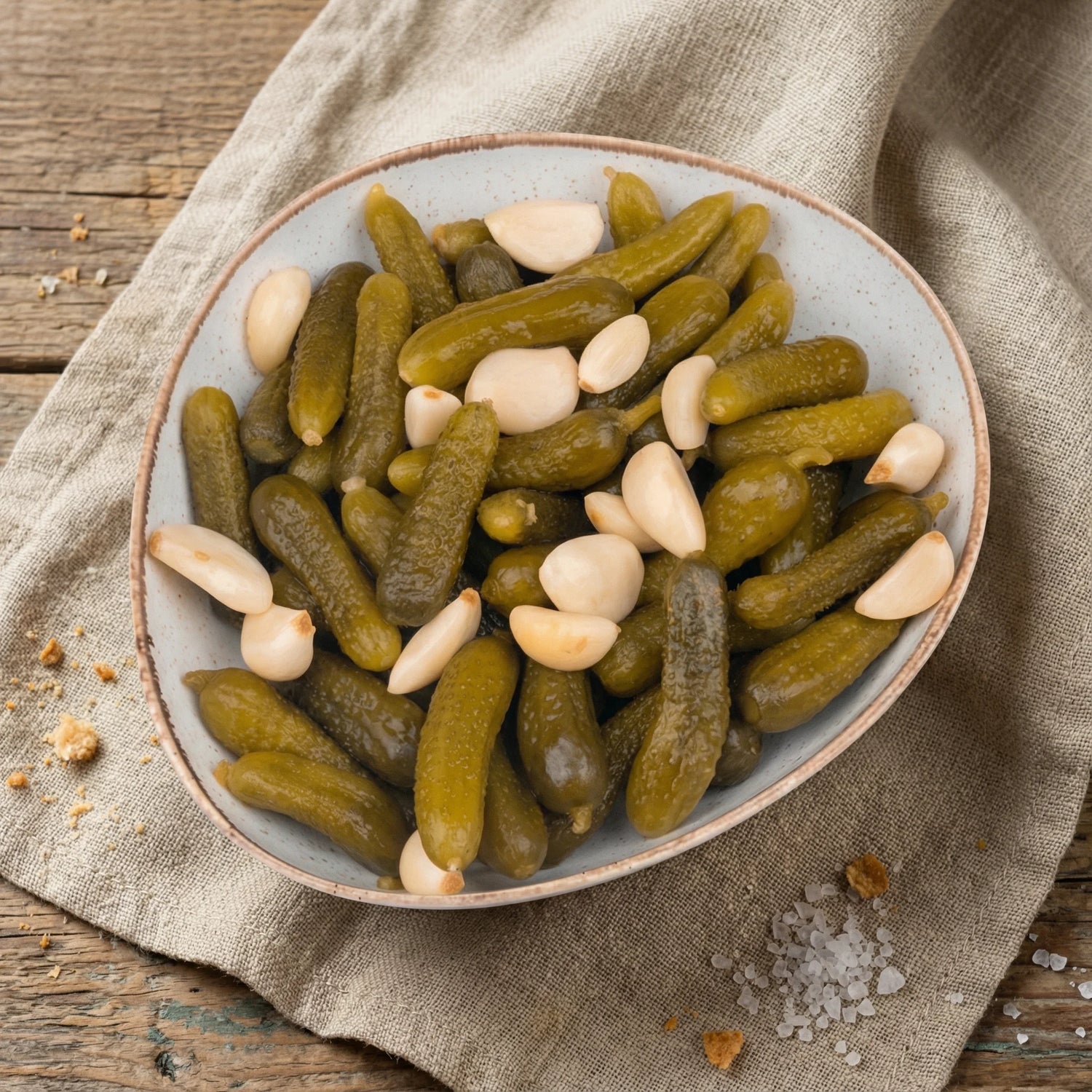 Kornişon Turşusu 1700cc Cam Kavanoz – Ev Yapımı Antep Usulü