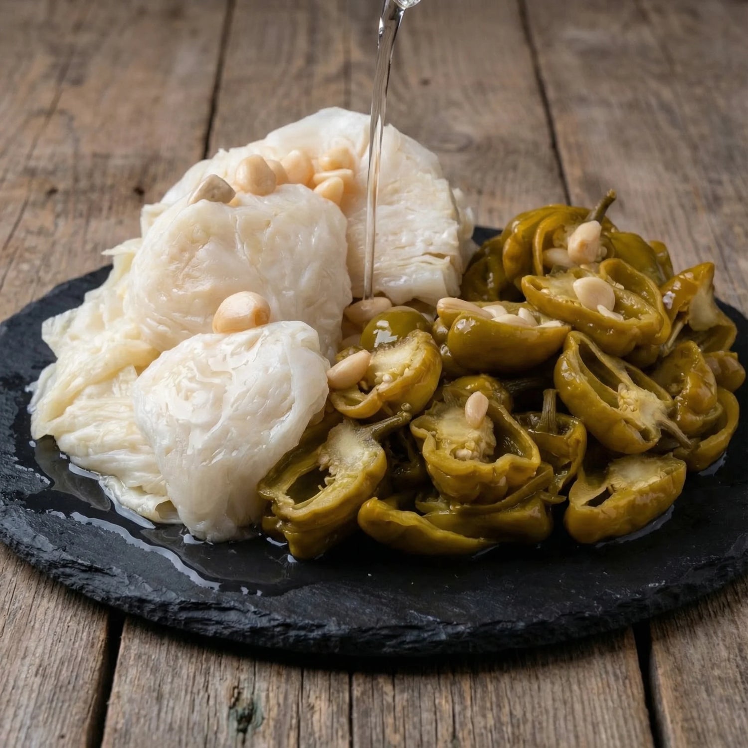 Acılı Lahana Biber Karışık Turşusu 5 Litre Pet Kavanoz – Ev Yapımı Antep Usulü