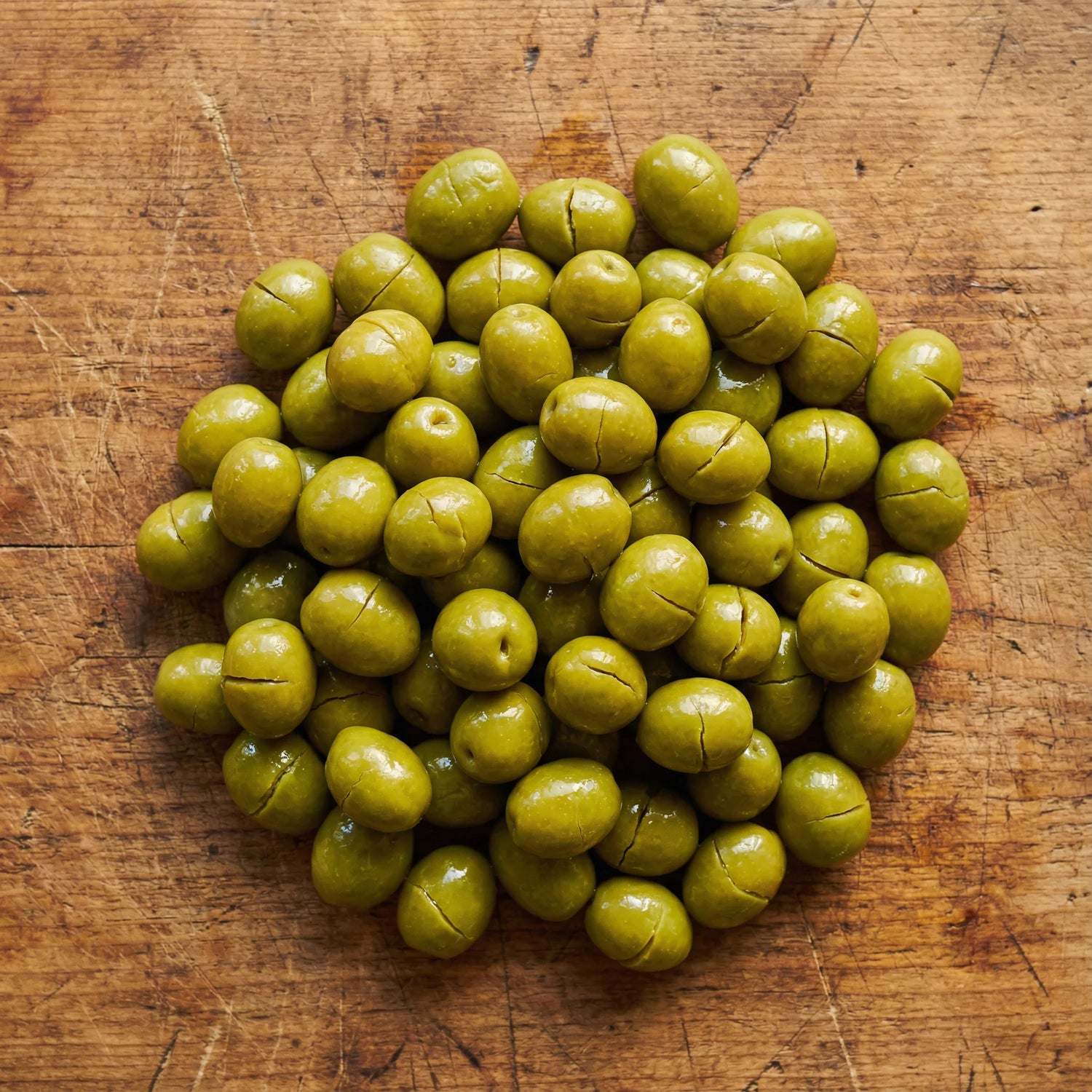Gaziantep Taş Kırma Yeşil Zeytin – Ev Yapımı ve Katkısız