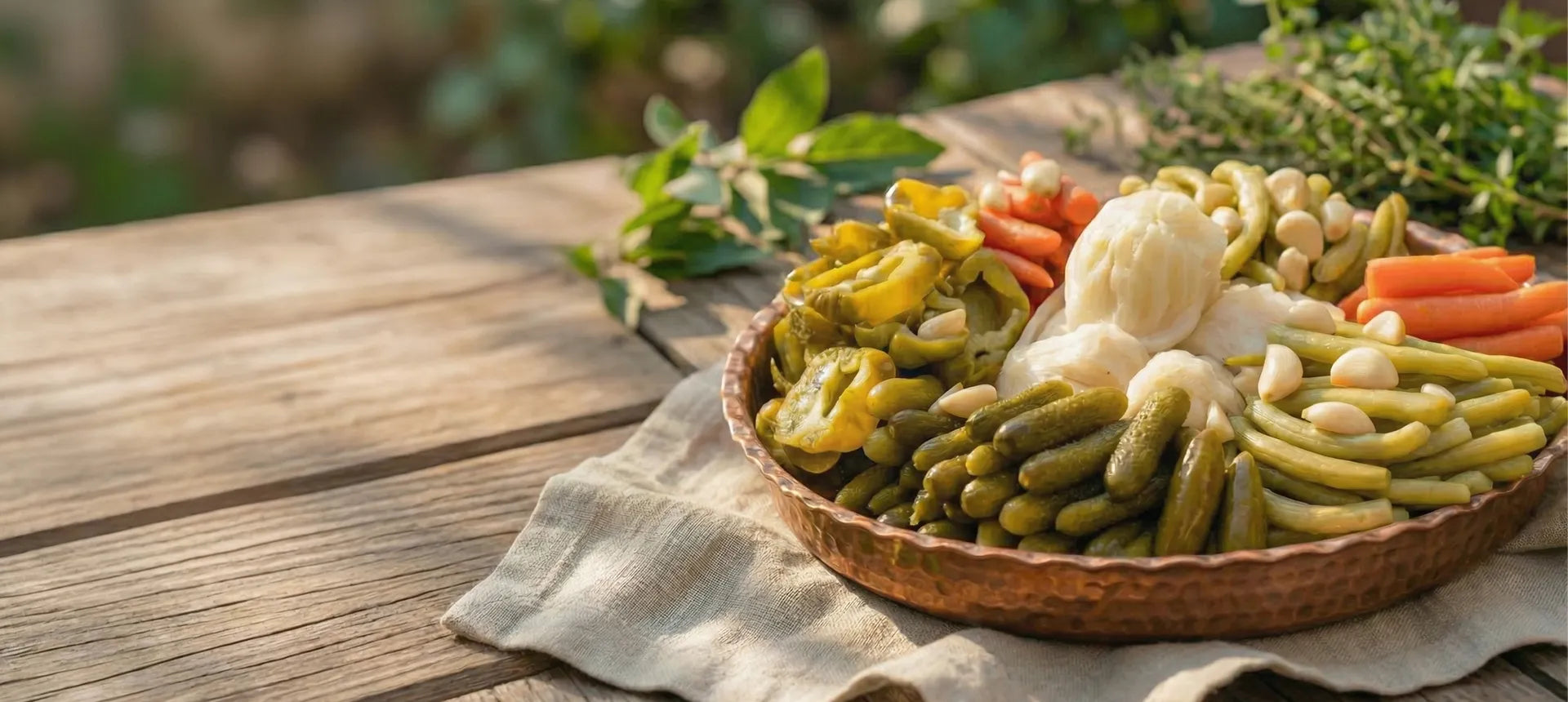 "Ev yapımı organik turşu çeşitleri banner"