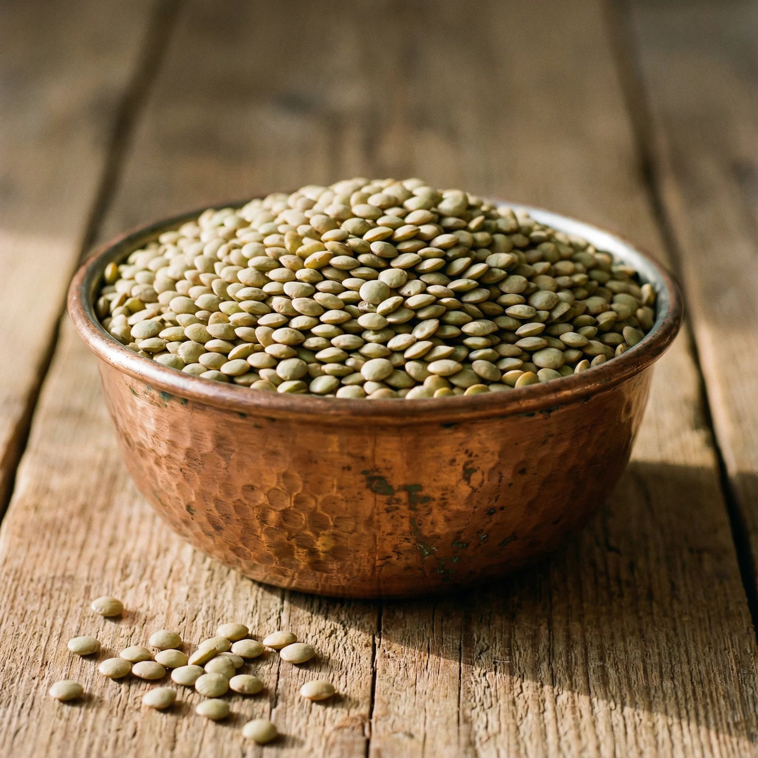 Yerli Yeşil Mercimek 1 Kg – Doğal, Temiz ve Katkısız