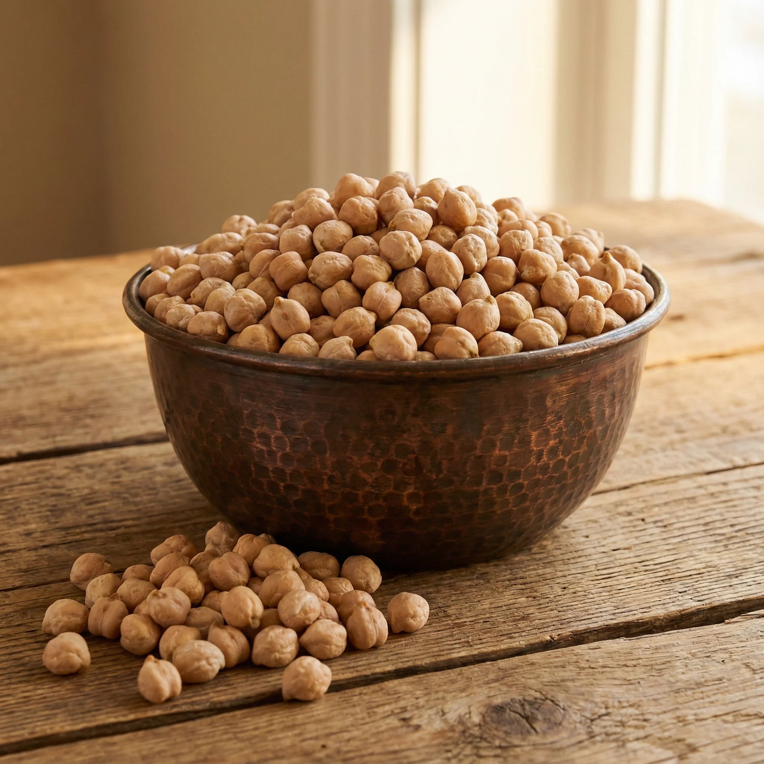 Yerli Duble İri Nohut 1 Kg – Doğal, Temizlenmiş ve Katkısız