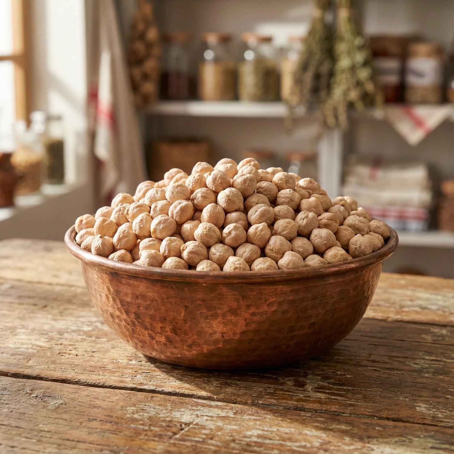 Yerli Duble İri Nohut 1 Kg – Doğal, Temizlenmiş ve Katkısız