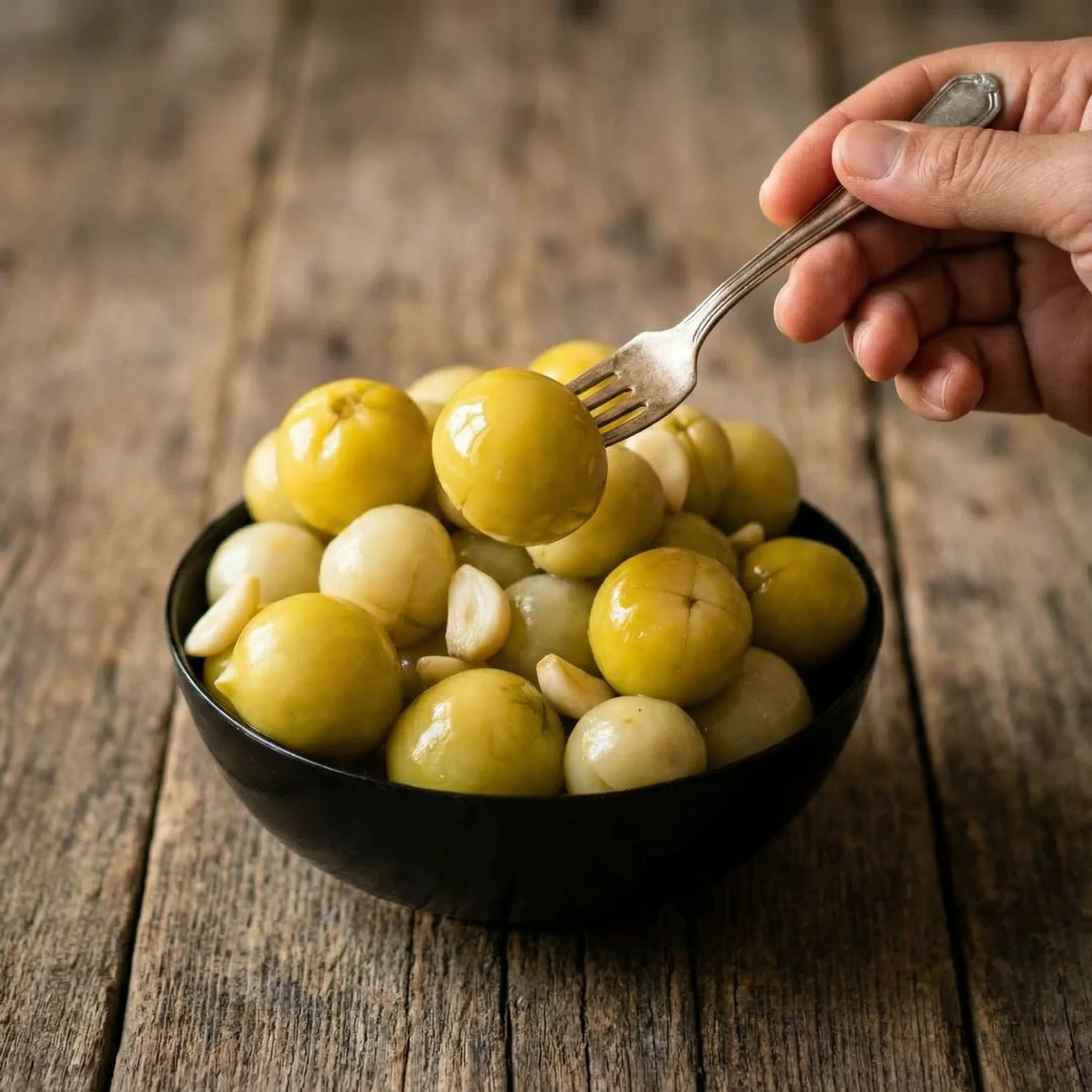 Çağla Domates Turşusu 1000cc Cam Kavanoz – Ev Yapımı Antep Usulü