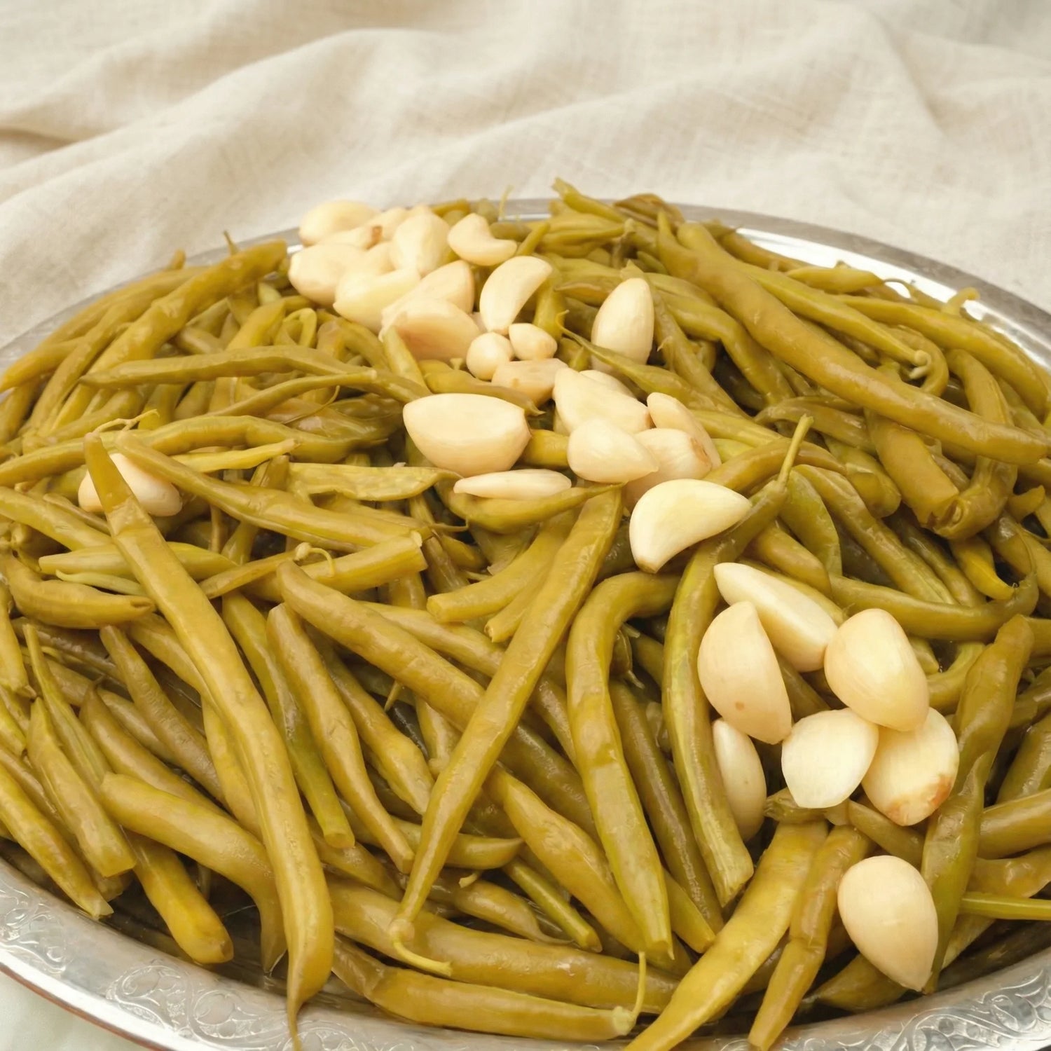 Fasulye Turşusu 1700cc Cam Kavanoz – Ev Yapımı Antep Usulü