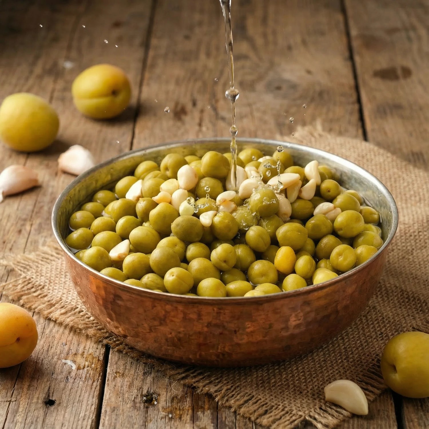 Kayısı Çağlası Turşusu 1000cc Cam Kavanoz – Ev Yapımı Antep Usulü Çıtır Lezzet