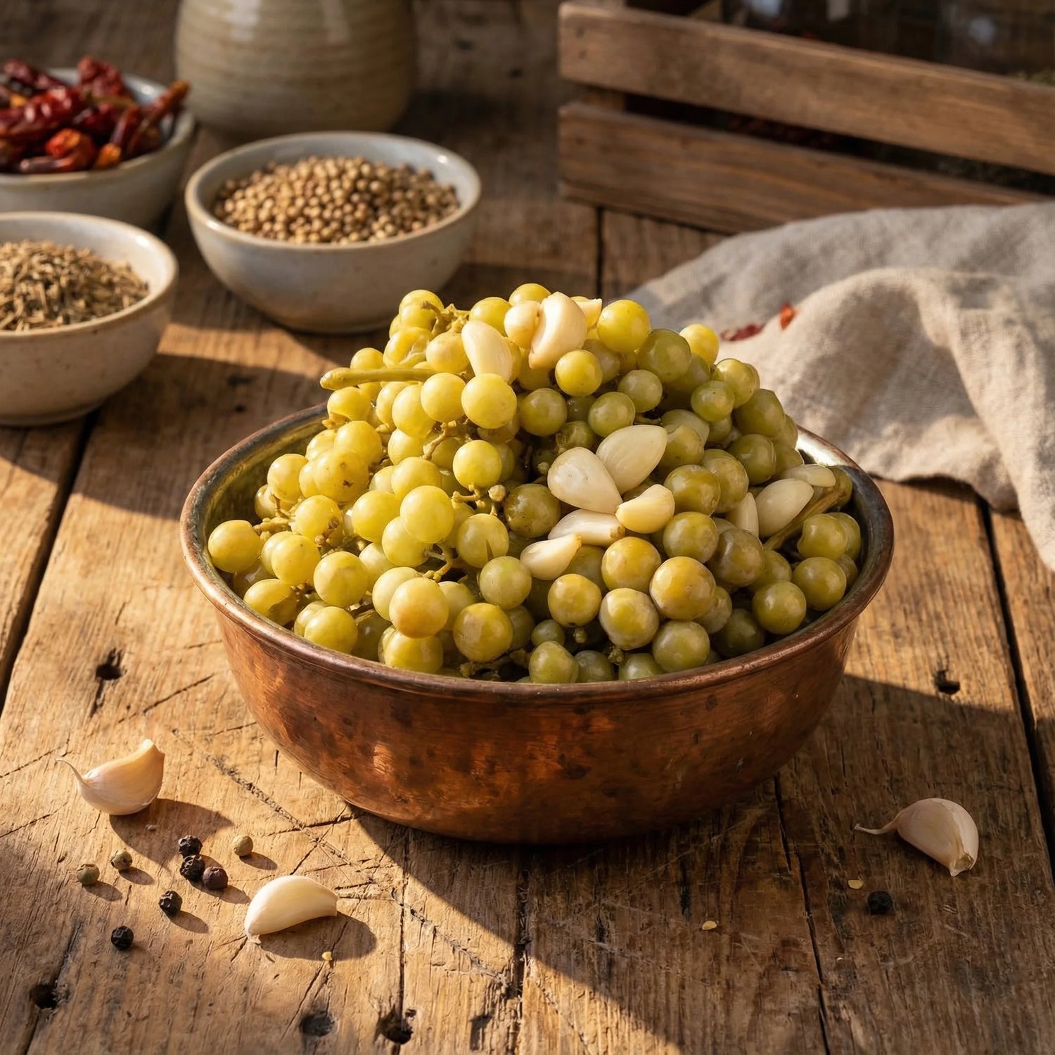 Acılı Koruk Turşusu 5 Litre Pet Kavanoz – Ev Yapımı Antep Usulü