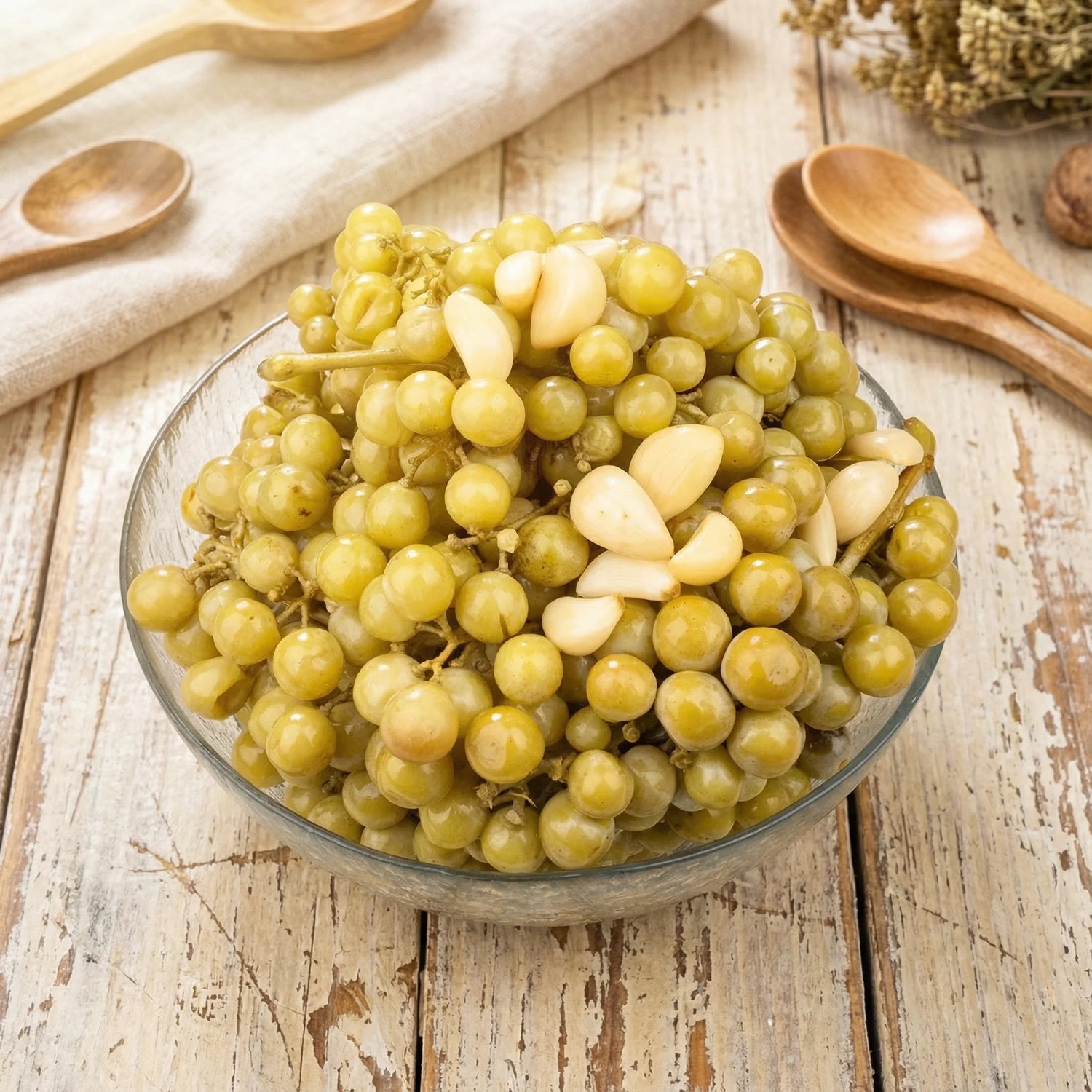 Koruk Turşusu 1700cc Cam Kavanoz – Ev Yapımı Antep Usulü