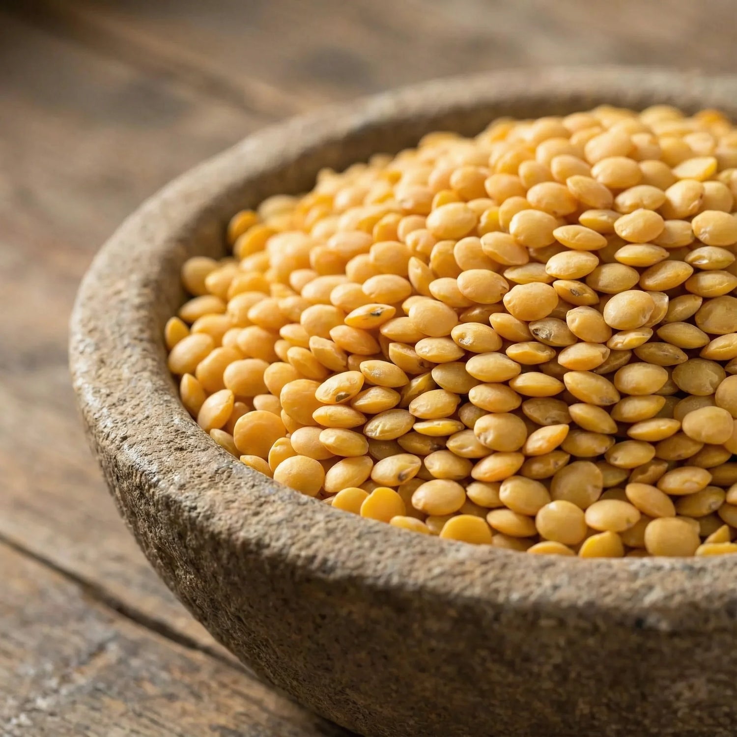 Yerli Sarı Mercimek 1 Kg – Doğal, Temizlenmiş ve Katkısız
