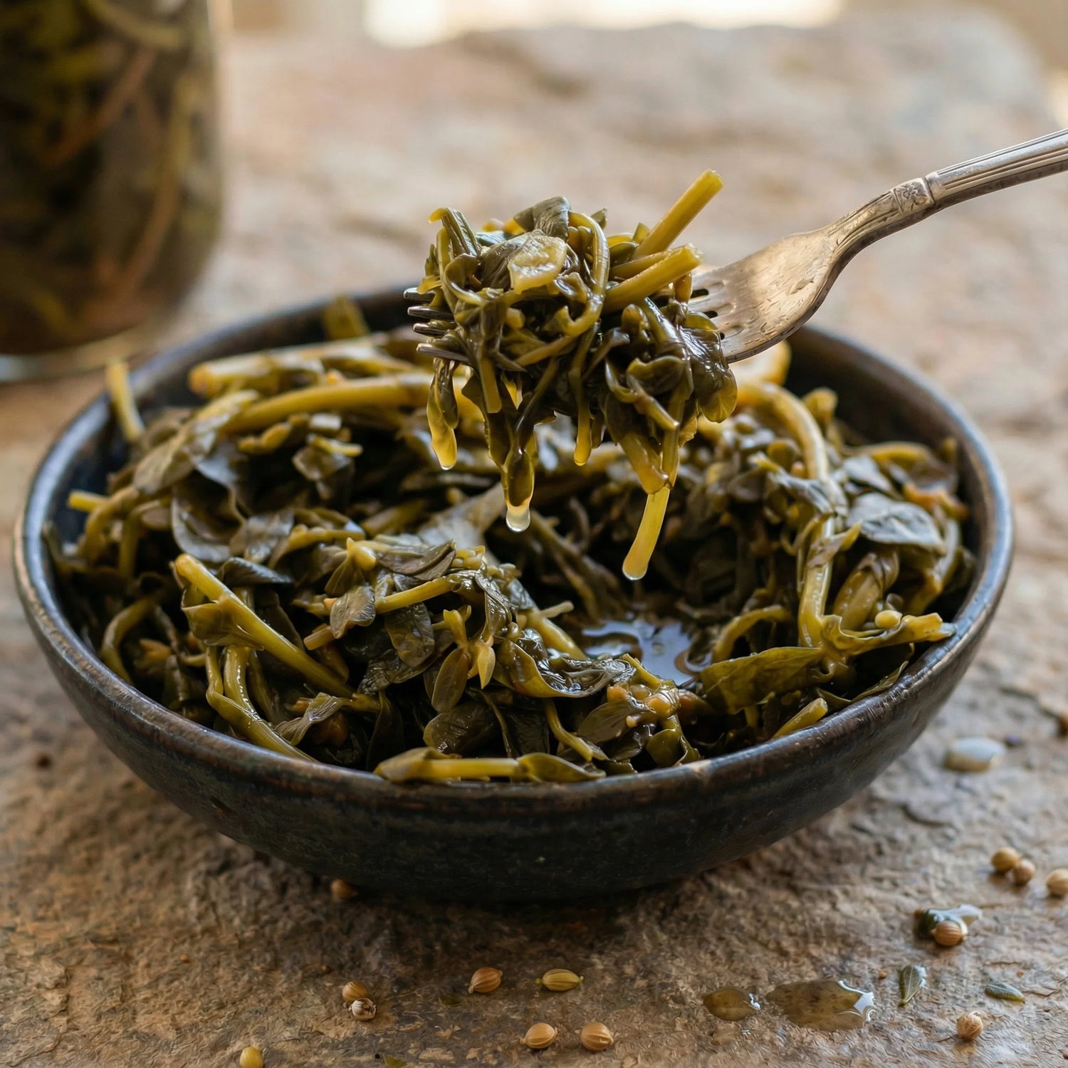 Semizotu (Pirpirim) Turşusu 1000cc Cam Kavanoz | Gaziantep Usulü Ev Yapımı