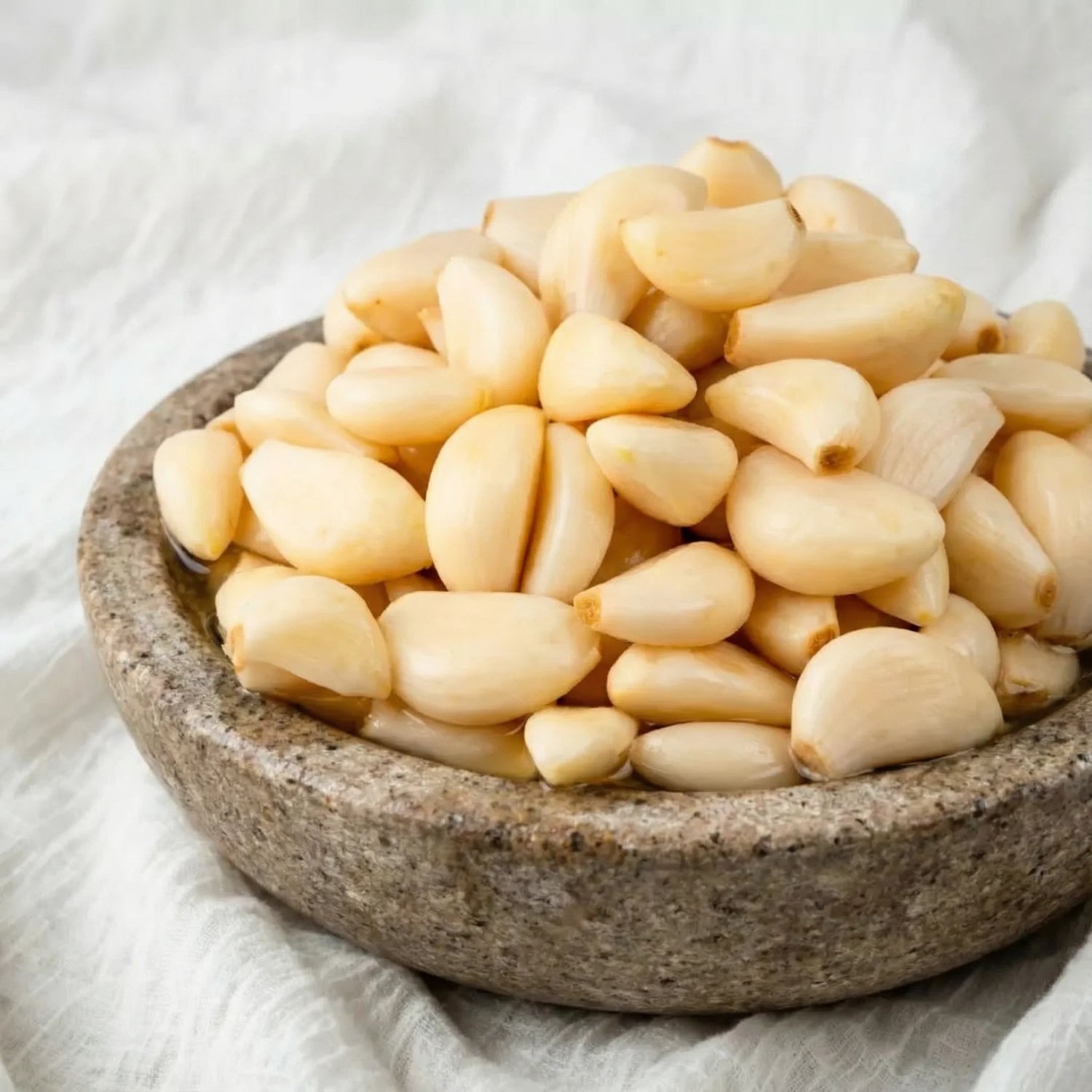 Tane Sarımsak Turşusu 1000cc Cam Kavanoz – Ev Yapımı Antep Usulü