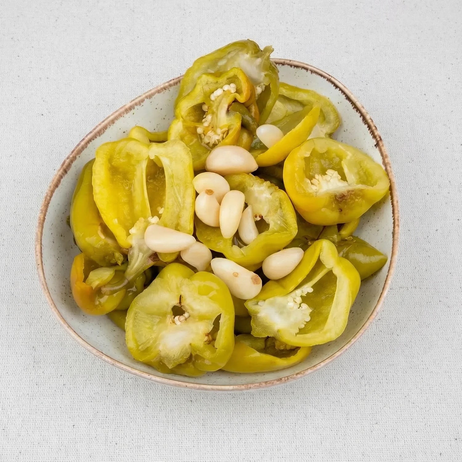 Tatlı Biber Turşusu 1700cc Cam Kavanoz – Ev Yapımı Gaziantep Usulü