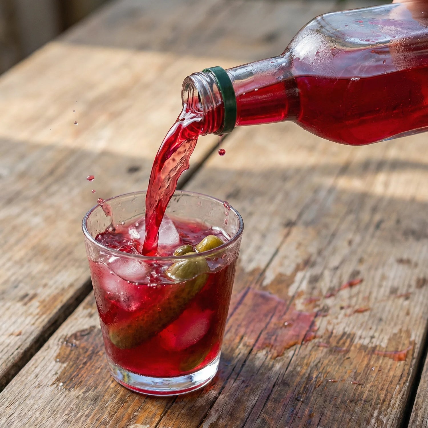 Gaziantep Usulü Acılı İçilebilir Turşu Suyu (Kırmızı Pancar Sulu) 500ml