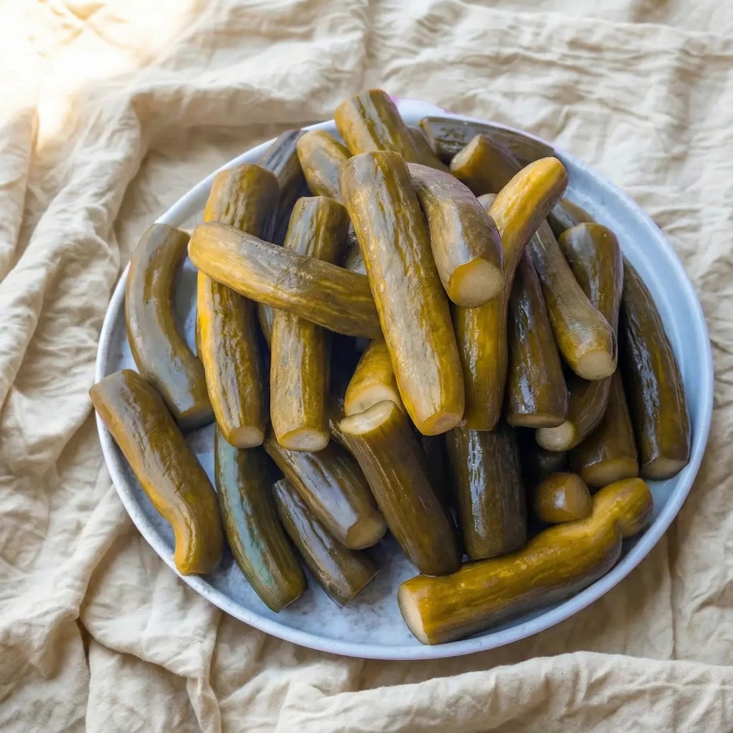 Çıtır Salatalık Turşusu 1000cc Cam Kavanoz – Ev Yapımı Antep Usulü